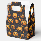 Jack-O-Lanterns Halloween Geschenkschachtel (Geöffnet)