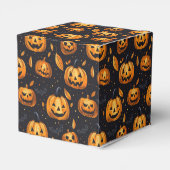Jack-O-Lanterns Halloween Geschenkschachtel (Rückseite)