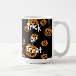 Jack O' Lanterns Hintergrund Kaffeetasse
