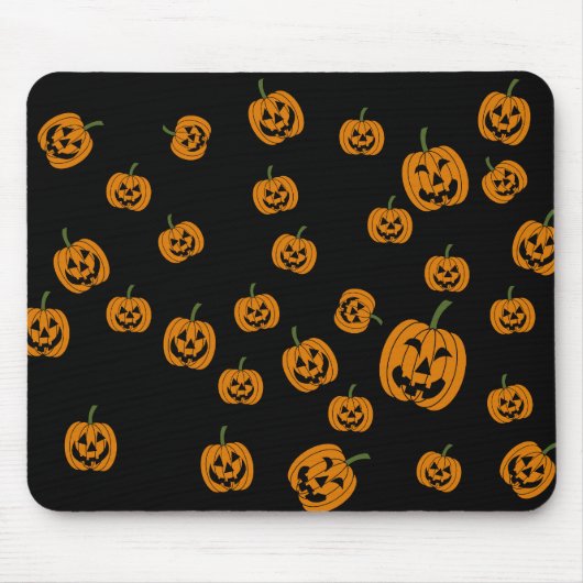 Jack O' Lanterns Hintergrund Mousepad (Vorne)