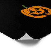 Jack O' Lanterns Hintergrund Poster (Ecke)