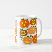 Jack-o-Lanterns Kaffeetasse (VorderseiteRechts)