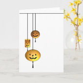 Jack O' Lanterns Karte (Gelbe Blume)