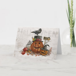 Jack-O-Lanterns Karte