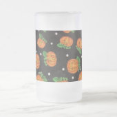 Jack O' Lanterns Mattglas Bierglas (Mittel)