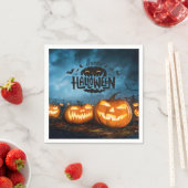 Jack-O-Lanterns Serviette (Beispiel)