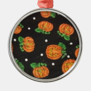Jack O' Lanterns Silbernes Ornament