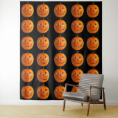 Jack-O-Lanterns Tapestry Wandteppich (Beispiel)