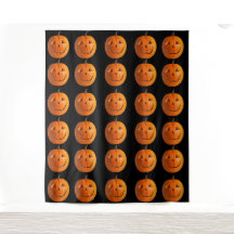 Jack-O-Lanterns Tapestry