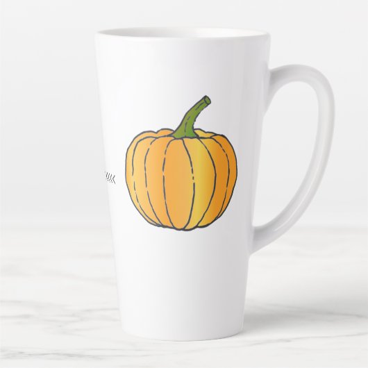 Jack-o-Laterne 17 oz. Milchtasse (Rechts)