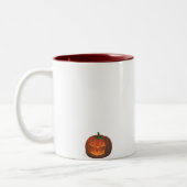 Jack-o-Laterne Cup Halloween Pumpkin-Tasse / Cups Zweifarbige Tasse (Links)