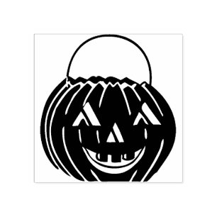 Jack-o'-Laterne-Gummi-Briefmarke Gummistempel