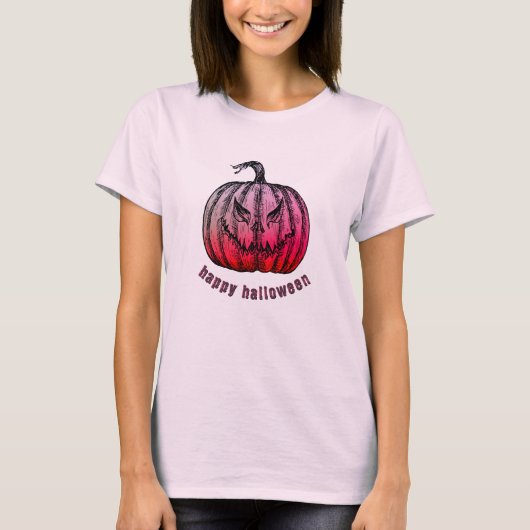 Jack-o-Laterne Halloween-T - Shirt (Vorderseite)