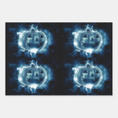 Jack-o-Laterne im Regen Geschenkpapier Set (Vorderseite 2)