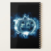 Jack-o-Laterne im Regen Planer (Rückseite)