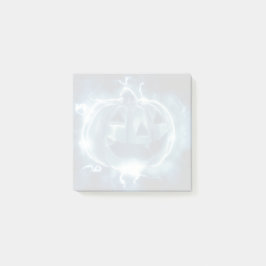 Jack-o-Laterne im Regen Post-it Klebezettel