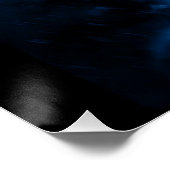 Jack-o-Laterne im Regen Poster (Ecke)