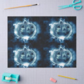 Jack-o-Laterne im Regen Seidenpapier (Basteln)