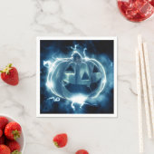 Jack-o-Laterne im Regen Serviette (Beispiel)