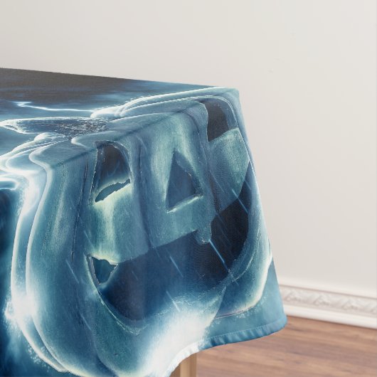 Jack-o-Laterne im Regen Tischdecke (Beispiel)