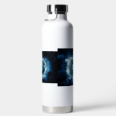 Jack-o-Laterne im Regen Trinkflasche (Rechts)