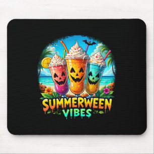 Jack-o-Laterne Summerween Vibes Skeleton Summer Wa Mousepad