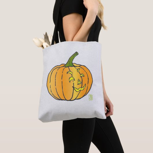 Jack-o'-Laterne Trick oder Tasche bearbeiten (Von Nahem)