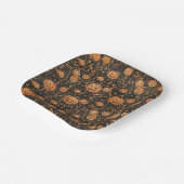 Jack-o-Laternen auf dem Weinberg Pappteller (Gewinkelt)