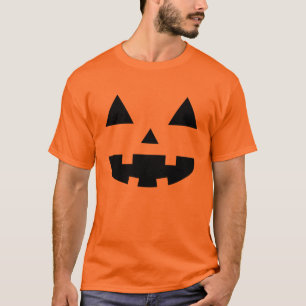 Jack-O' Laternen-Gesicht IV, schwarz T-Shirt