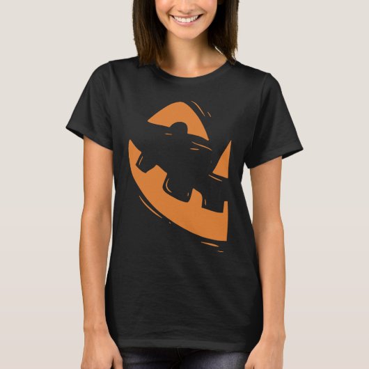 Jack-o-Laternen Kürbiskuit Halloween Matching Cou T-Shirt (Vorderseite)