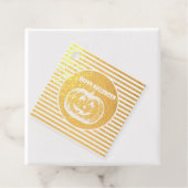 Jack-o'-Laternenkürbis gestrichen Geschenkanhänger (Mit Box)