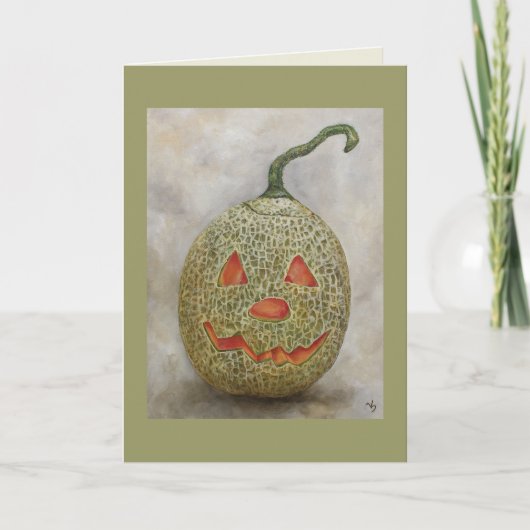 Jack-o-loupe-Karte Karte (Vorderseite)