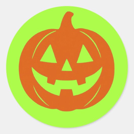 JACK O RUNDER AUFKLEBER (Vorderseite)