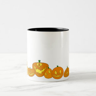 Jack-O-Tasse Zweifarbige Tasse
