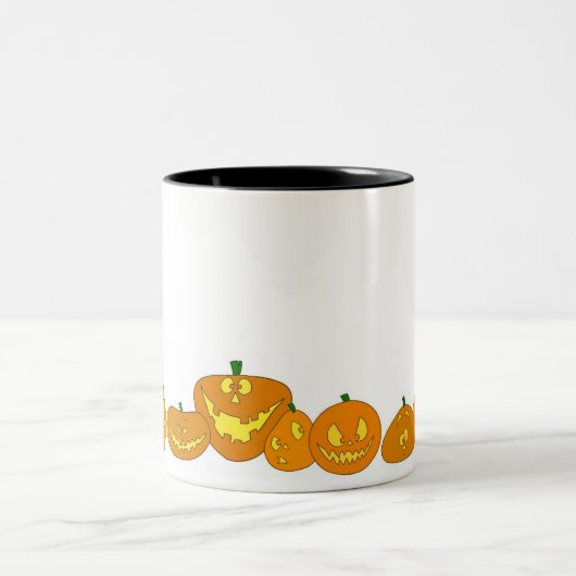 Jack-O-Tasse Zweifarbige Tasse (Mittel)