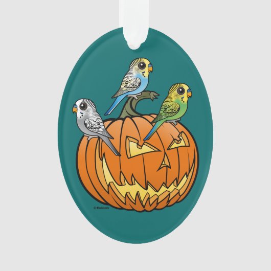 Jack O'Budgies Ornament (Vorderseite)