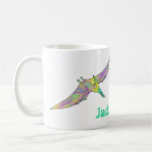 Jack odactyl farbig Pterodactyl Dinosauriername Kaffeetasse (Links)