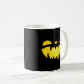 Jack-oder-Lantern-Gesichtspunkt Kaffeetasse (VorderseiteRechts)