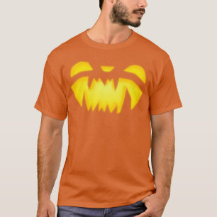 Jack-oder-Lantern-Gesichtspunkt T-Shirt