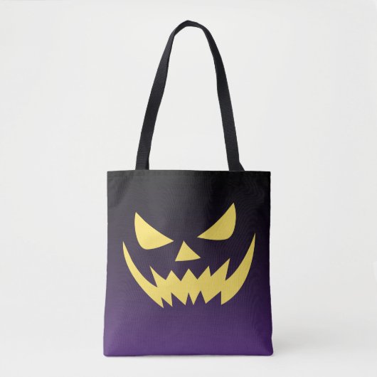 Jack-oder-Lantern-Gesichtspunkt Tasche (Vorderseite)