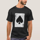 Jack Of Spades Distressed Style T-Shirt (Vorderseite)