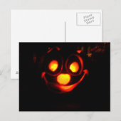 Jack O'Lantern All A'gllow Postkarte (Vorne/Hinten)