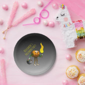 Jack O'lantern auf Trick oder Trete Pappteller (Party)