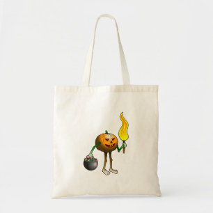Jack O'lantern bei 'Süßes oder Saures' Tragetasche