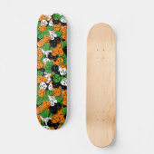Jack O'Lantern ConfettiSkateboard Skateboard (Vorderseite)