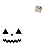 Jack O'Lantern Face Gummistempel (Stempel)