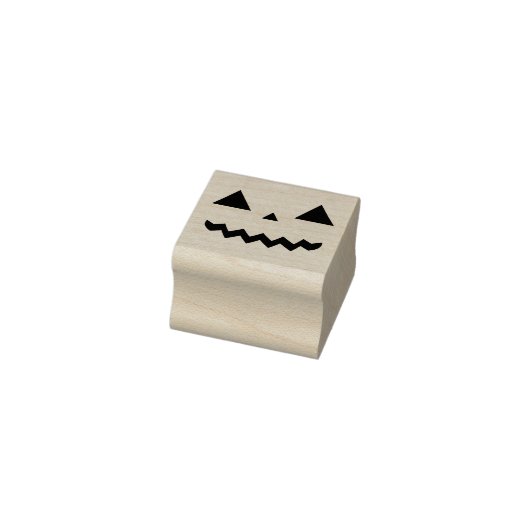 Jack O'Lantern Face Gummistempel (Stempel)