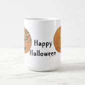 Jack O'Lantern face Halloween Kaffeetasse (Mittel)