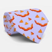 Jack-o''Lantern Faces Krawatte (Gerollt)