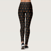 Jack o'lantern Faces Leggings (Rückseite)